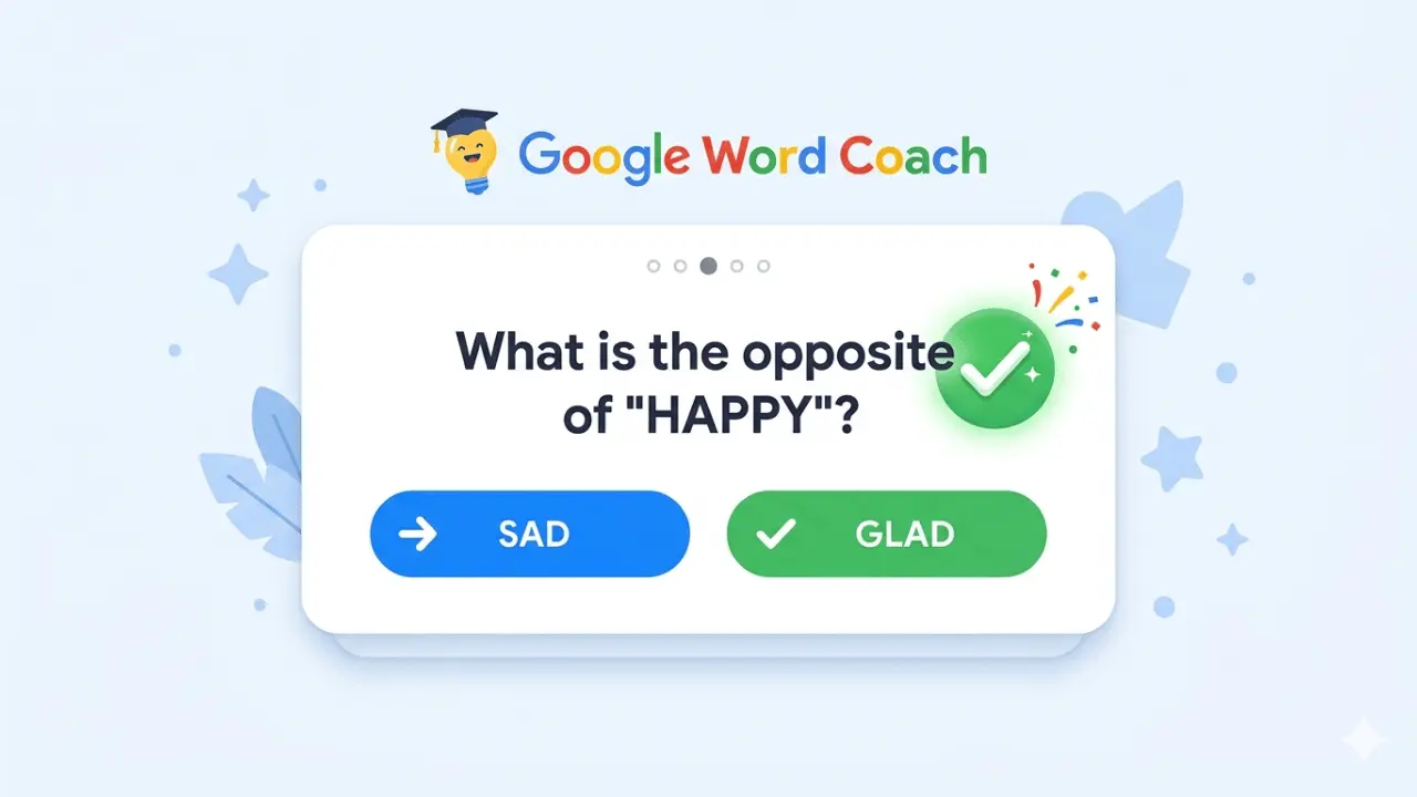 Google Word Coach