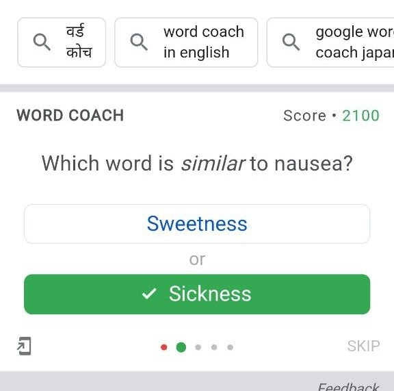 How Google Word Coach Works
