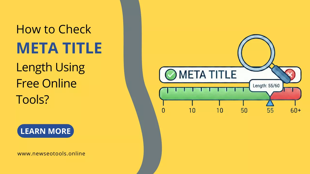 How to check meta title length using free online tools