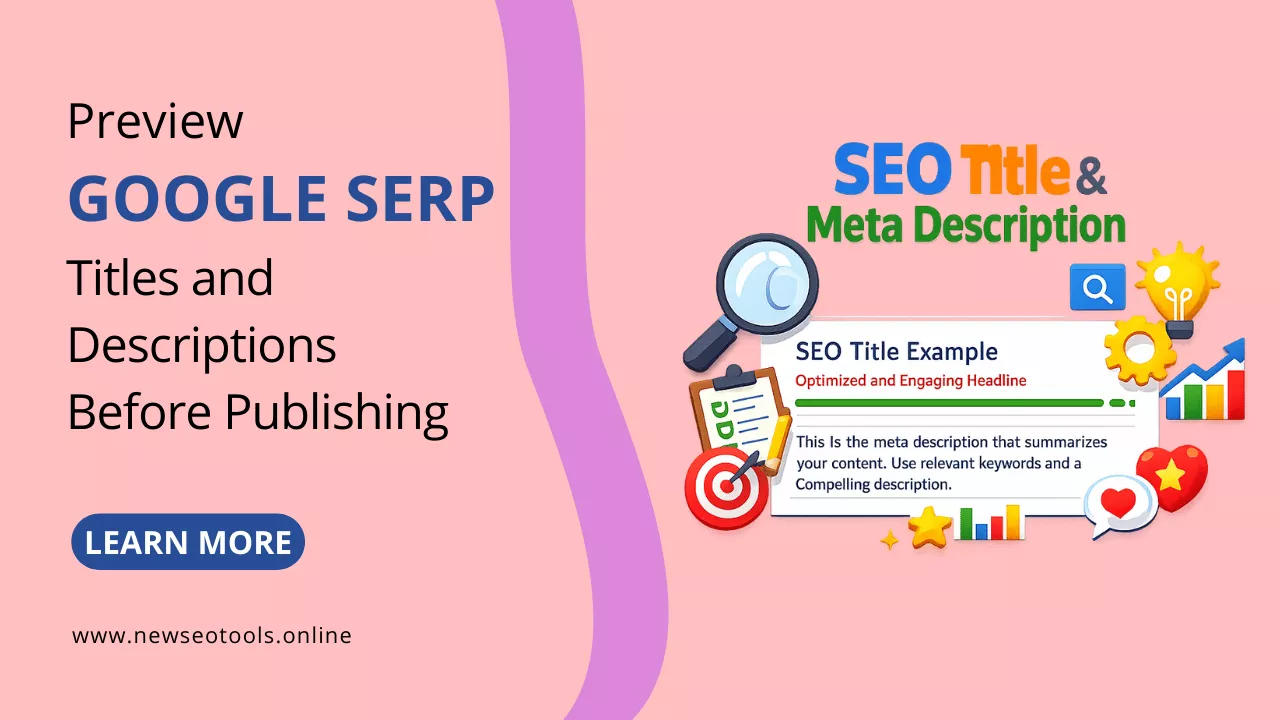 Best free Google SERP preview tool