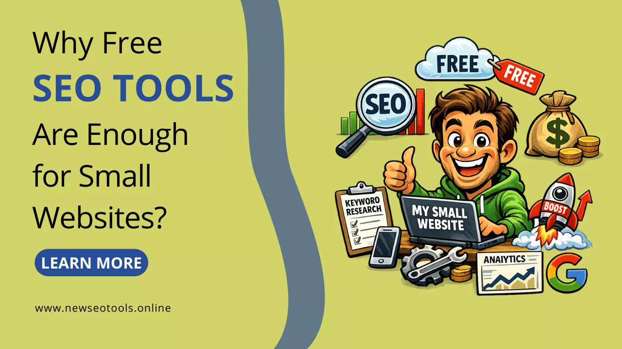 Why free SEO tools are enough for small websites
